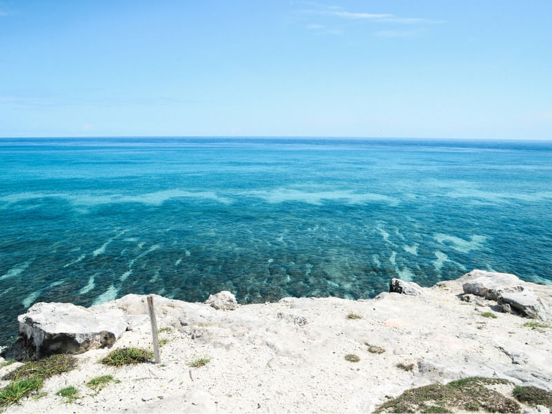 O MAR DAQUI DE CIMA