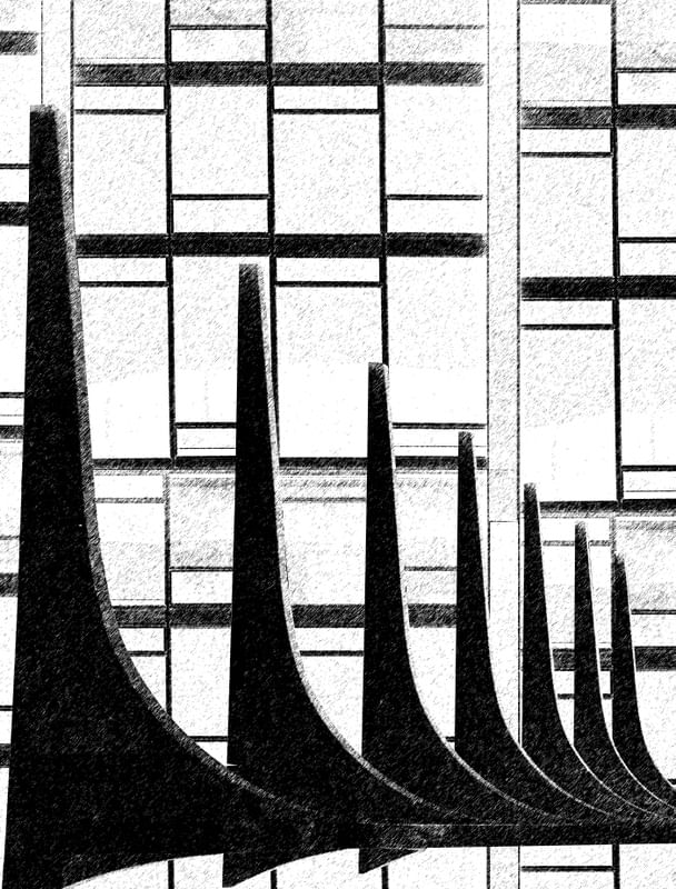 PALÁCIO DA JUSTIÇA ABSTRATO TRÍPTICO 2