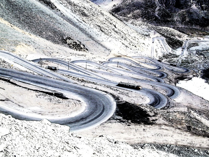 LAS CURVAS DE LOS ANDES