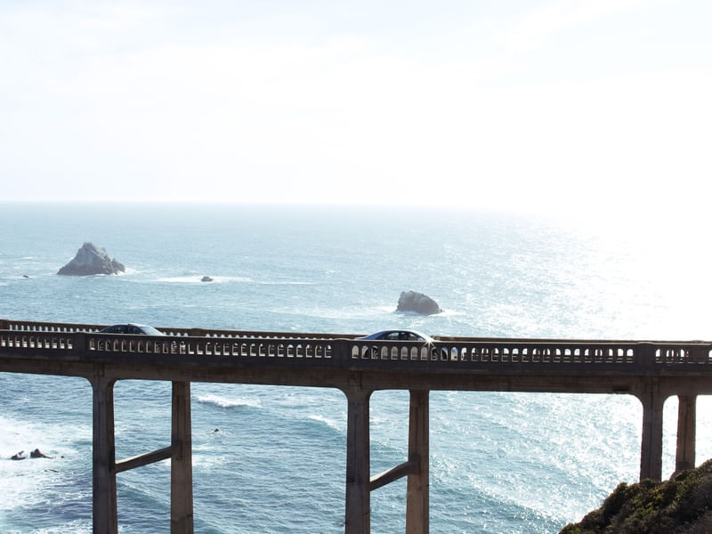 THE FAMOUS BIXBY CREEK BRIDGE