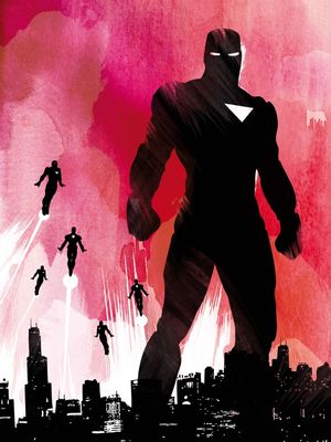ALTERNATIVE IRONMAN WATERCOLOR ART
