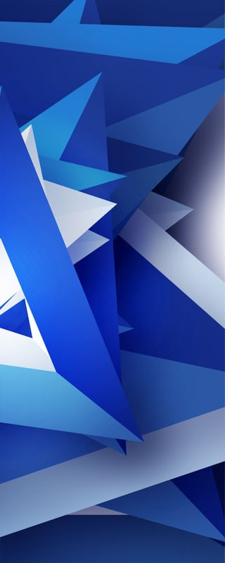 GEOMÉTRICO E AZUL
