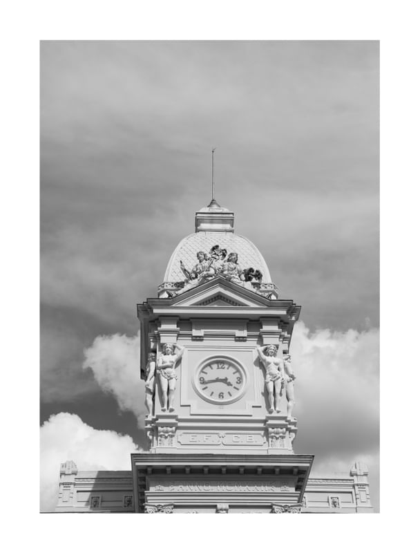BELO HORIZONTE - PRAÇA DA ESTAÇÃO - RELÓGIO V