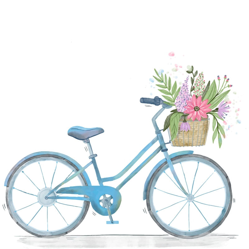 BIKE EM AQUARELA
