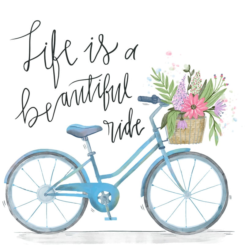 BIKE E LETTERING