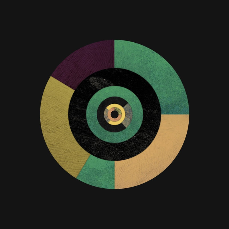 CIRCLE FIBONACCI 001 SQUARE
