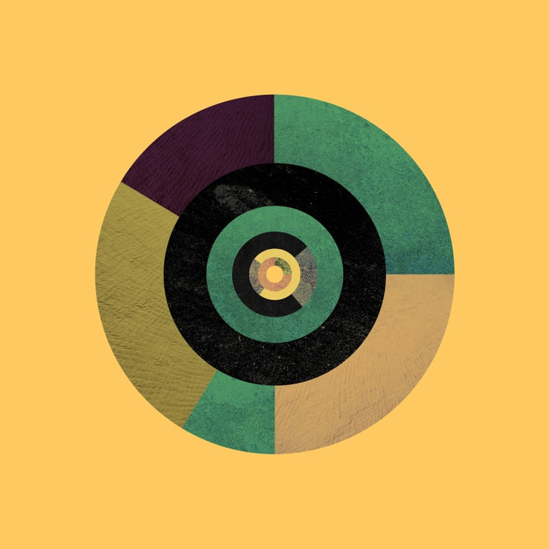 CIRCLE FIBONACCI 002 SQUARE