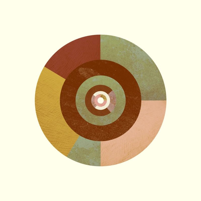 CIRCLE FIBONACCI 004 SQUARE
