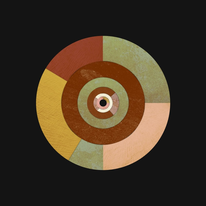 CIRCLE FIBONACCI 005 SQUARE