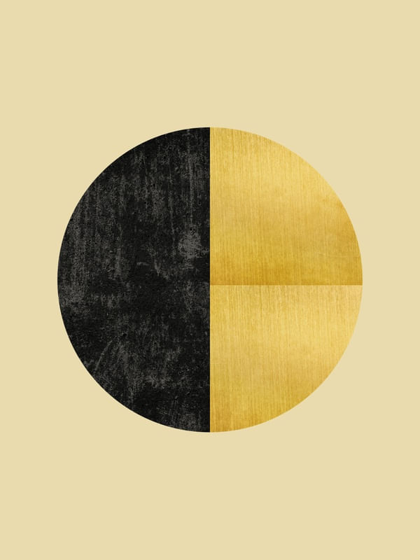 BLACK AND GOLD CIRCLE 03