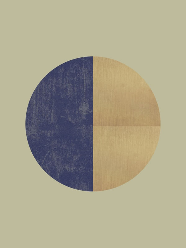 BLACK AND GOLD CIRCLE 06