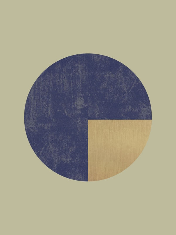 BLACK AND GOLD CIRCLE 07