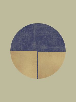BLACK AND GOLD CIRCLE 10