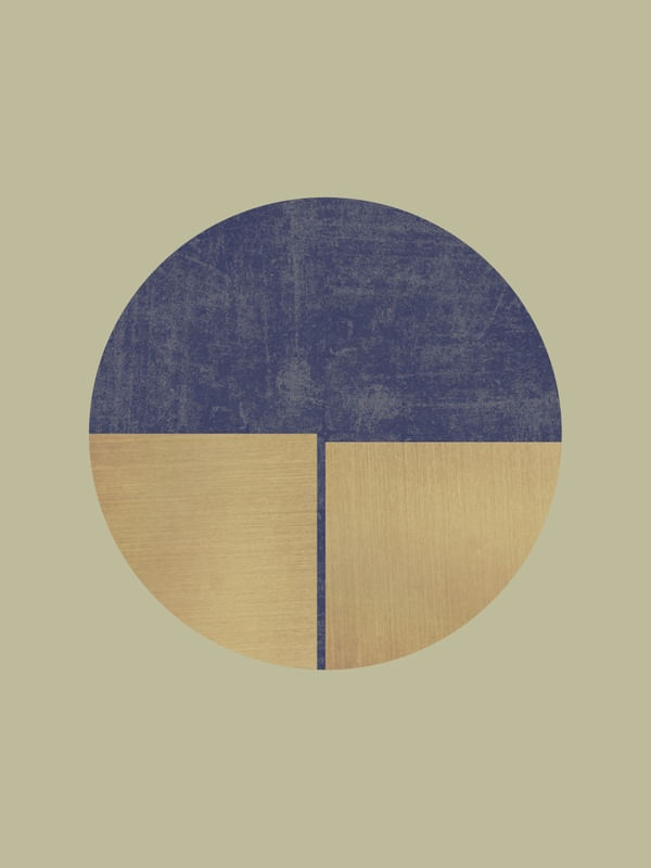 BLACK AND GOLD CIRCLE 10