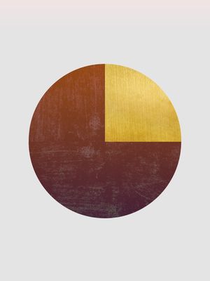 BLACK AND GOLD CIRCLE 11