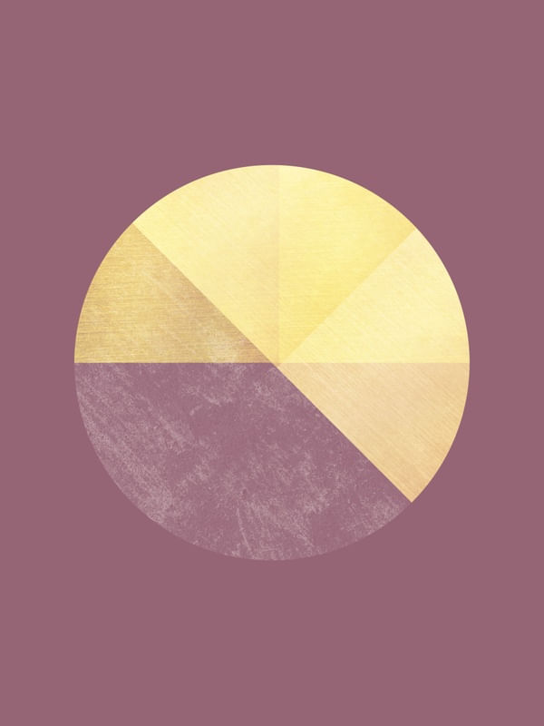 BLACK AND GOLD CIRCLE 18