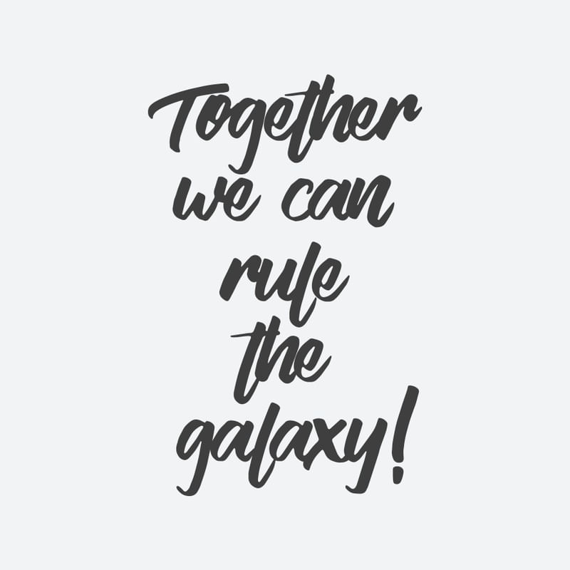 BABY DARTH QUOTE
