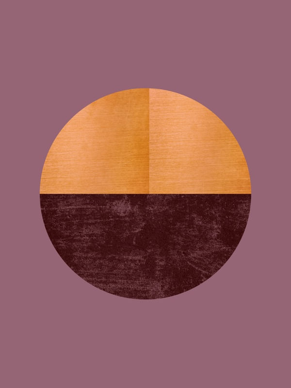 BLACK AND GOLD CIRCLE 15
