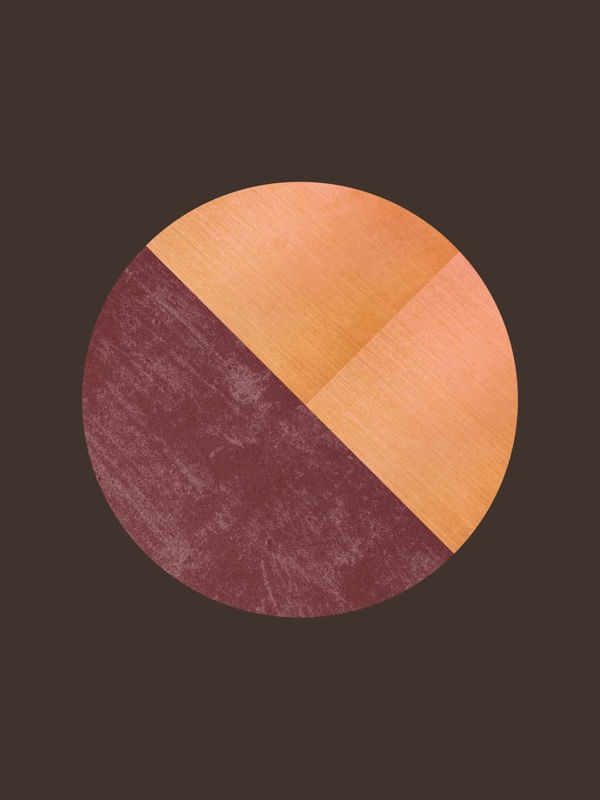 BLACK AND GOLD CIRCLE 23