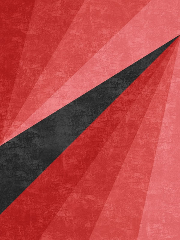PONTAS GEOMÉTRICAS - VERMELHO