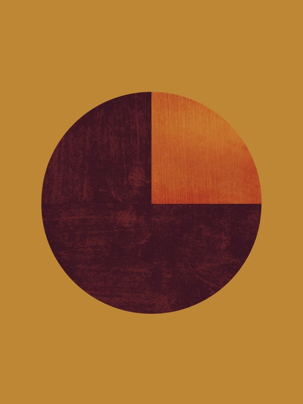 BLACK AND GOLD CIRCLE 34