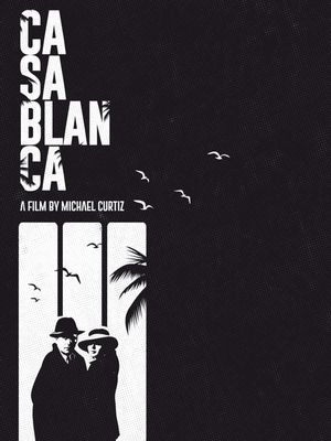 ALTERNATIVE CASABLANCA MOVIE ART