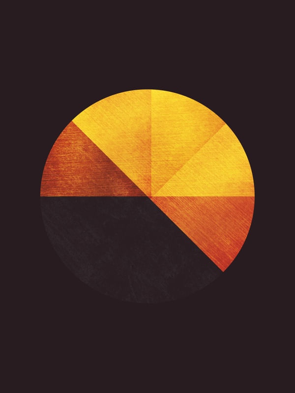 BLACK AND GOLD CIRCLE 32