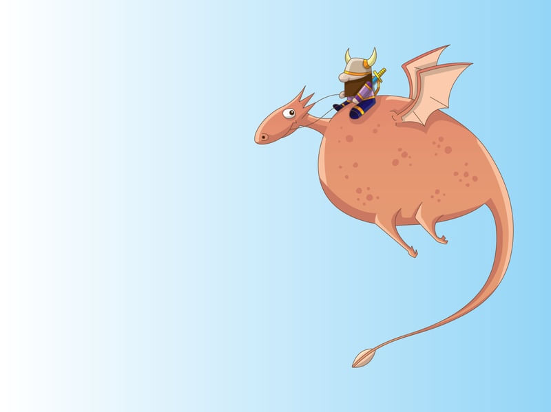 VOANDO EM UM DRAGÃO