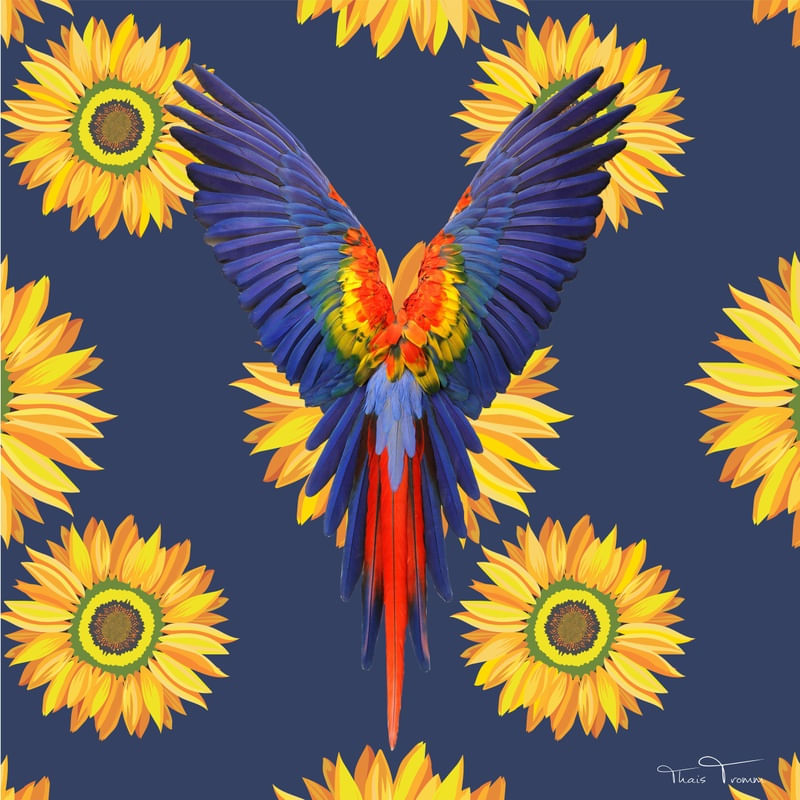 ARARA TROPICAL FLORAL 10