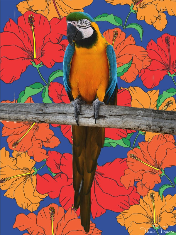 ARARA TROPICAL FLORAL 13