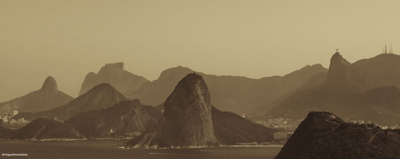 CADEIA DE MONTANHAS CARIOCAS - SÉPIA