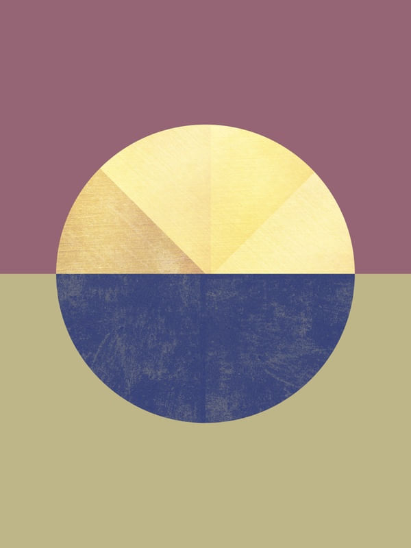 BLACK AND GOLD CIRCLE 54