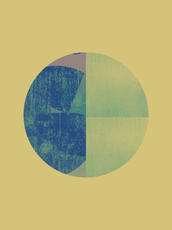 BLACK AND GOLD CIRCLE 46