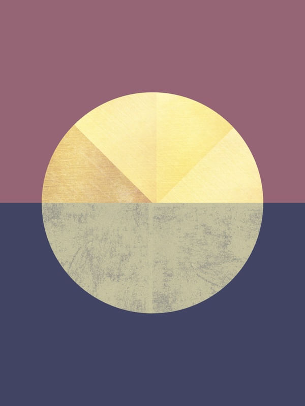 BLACK AND GOLD CIRCLE 52