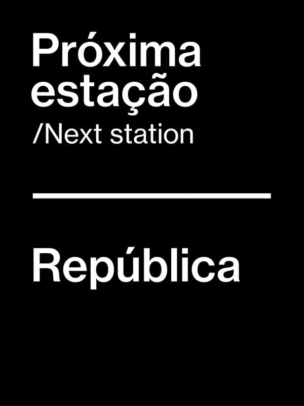 PRÓXIMA ESTAÇÃO - REPÚBLICA