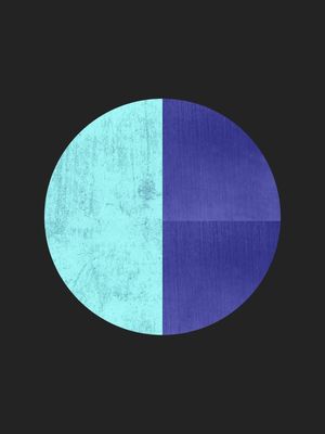 BLACK AND GOLD CIRCLE 43
