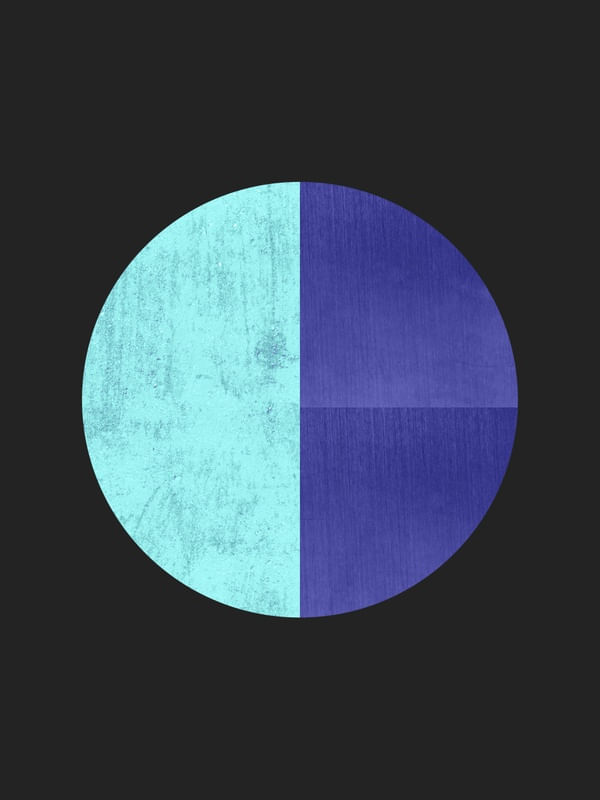 BLACK AND GOLD CIRCLE 43
