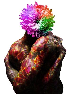 MEN WITH FLOWERS
