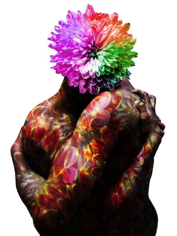MEN WITH FLOWERS