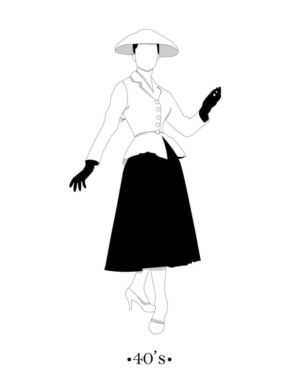 40'S