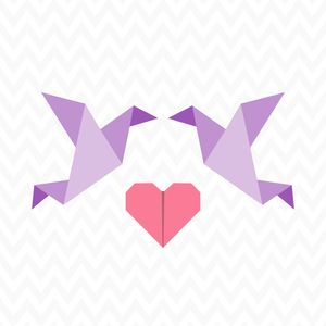 ORIGAMIBIRD LILÁS