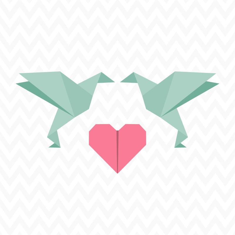 ORIGAMIBIRD GREEN