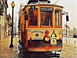 BONDE NA CIDADE DO PORTO