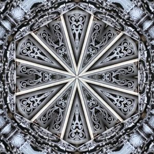 MANDALA BW