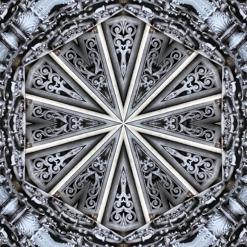 MANDALA BW