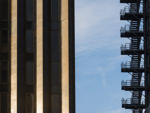 PRÉDIOS E ESCADAS, AVENIDA PAULISTA, SÃO PAULO