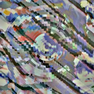 ABSTRATO MODERNO ARTISTA GLORIA RIMES