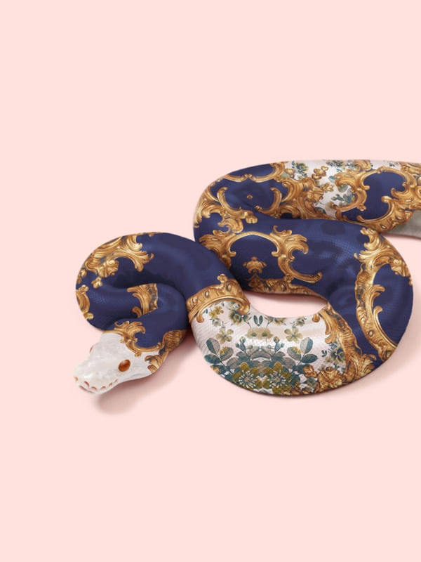 BAROQUE SNAKE VERTICAL