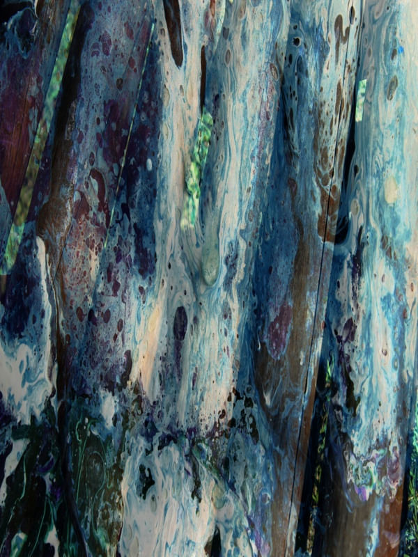ABSTRATO RÚSTICO ARTISTA GLORIA RIMES
