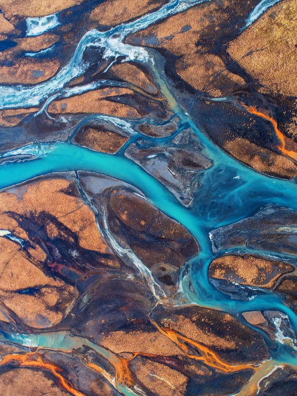 RIVER TOP VIEW